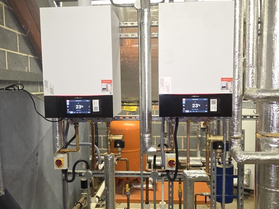 New combi boiler installation